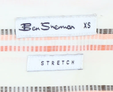 Ben Sherman Women's XS Striped Button-Up Shirt