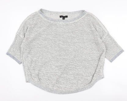 Banana Republic Women's Grey Pullover Jumper L