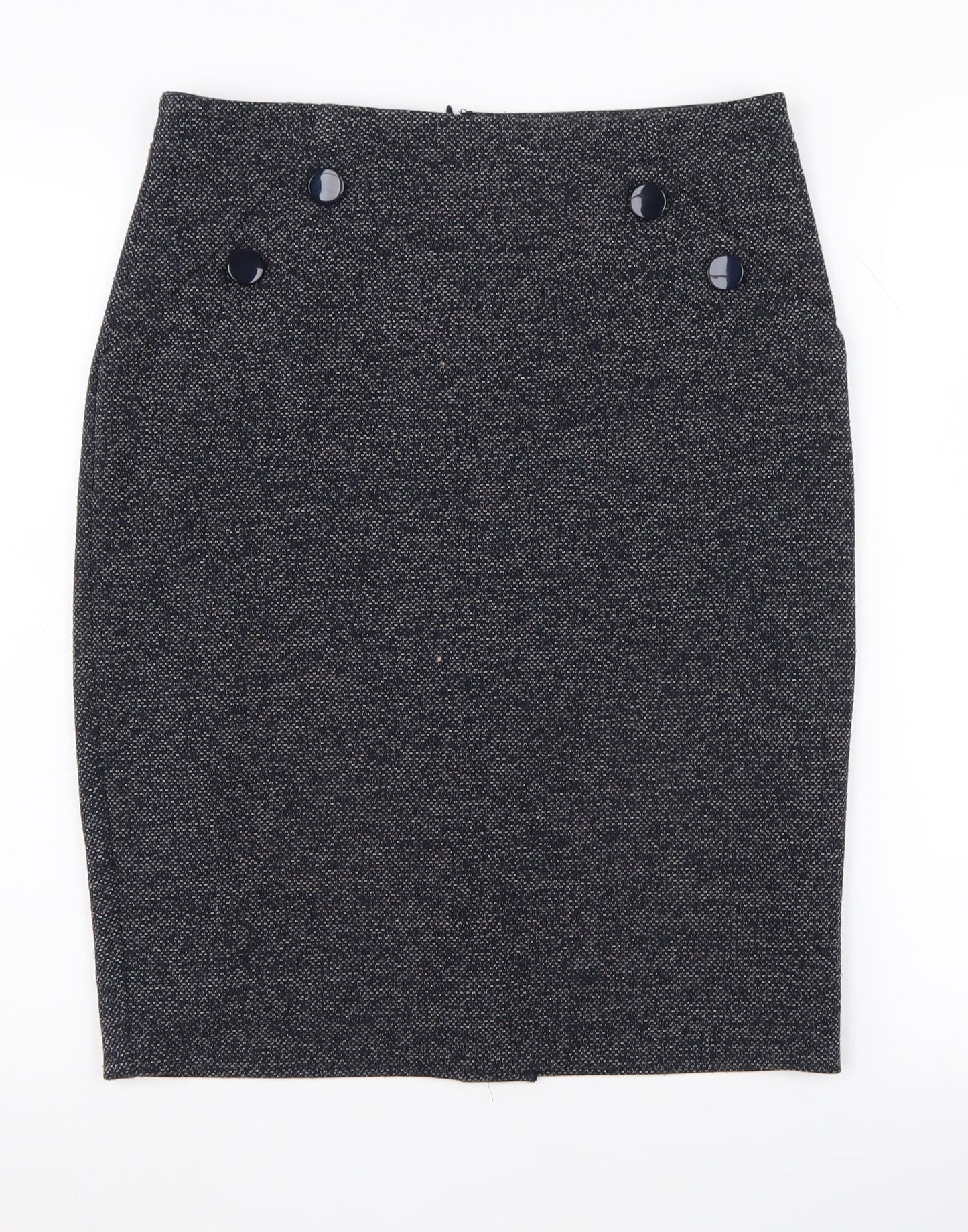 Laura Ashley Women's Black Pencil Skirt Size 12