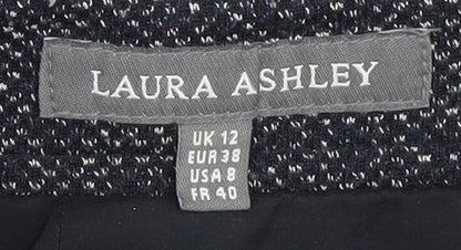 Laura Ashley Women's Black Pencil Skirt Size 12
