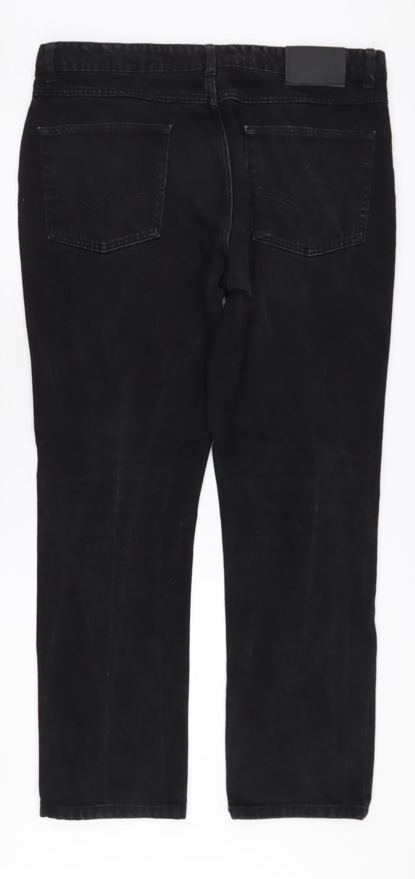 Mens UK Size 38 Pierre Cardin Regular Fit  Black Jeans