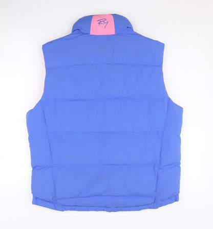 Rydale Women's Blue Puffer Waistcoat - Size S