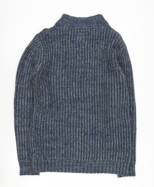 Womens UK Size S Fat Face Blue Jumper Jumper