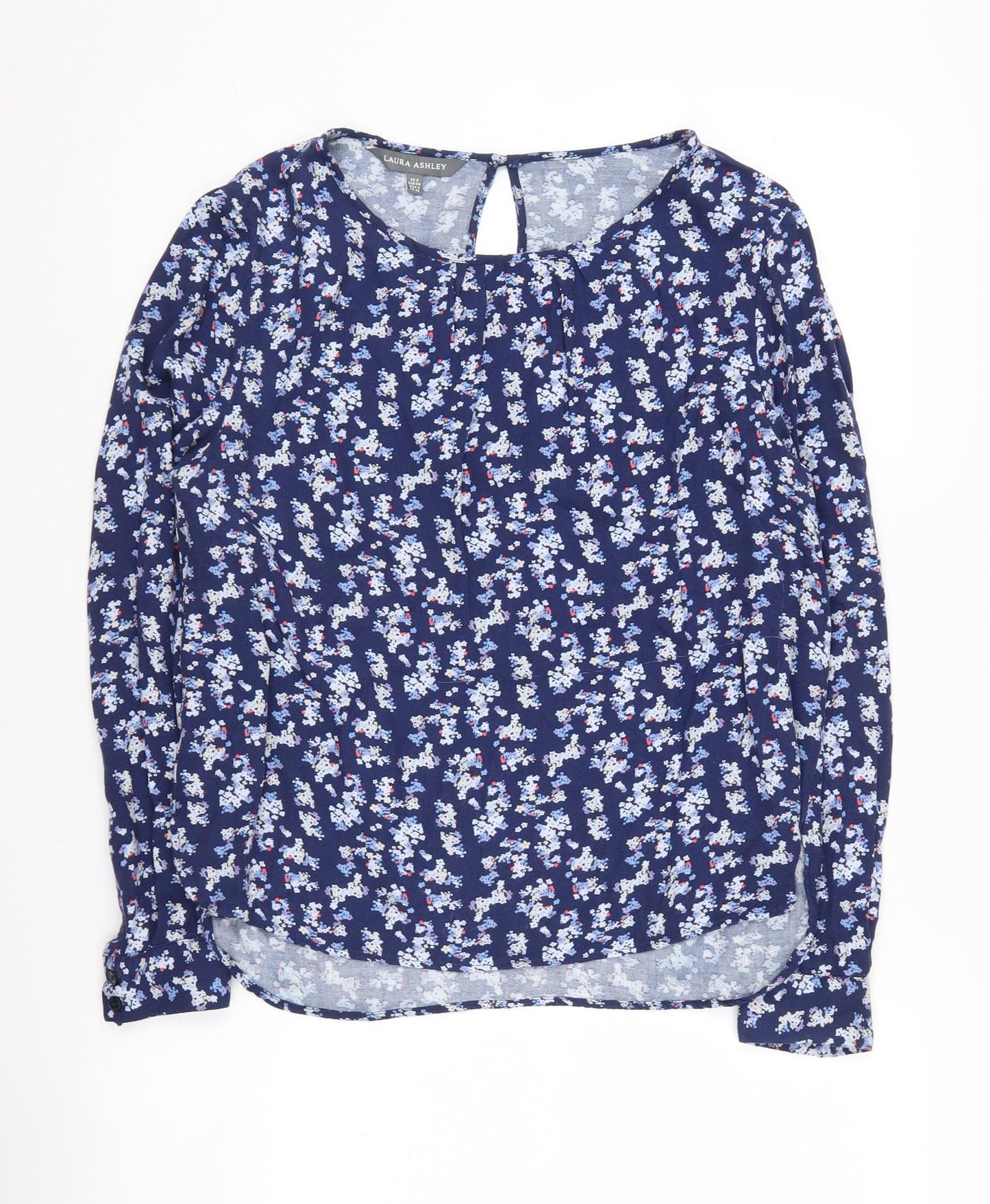 Laura Ashley Women’s Floral Blouse, Size 8, Multicoloured