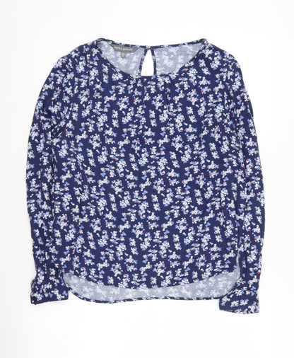 Laura Ashley Women’s Floral Blouse, Size 8, Multicoloured