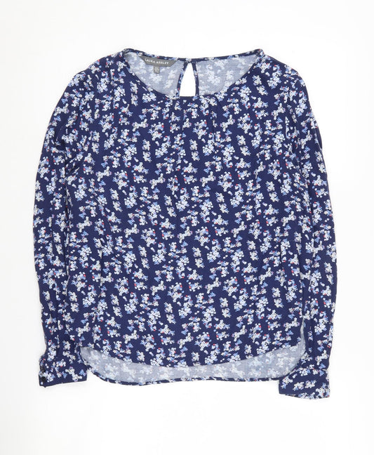 Laura Ashley Women’s Floral Blouse, Size 8, Multicoloured