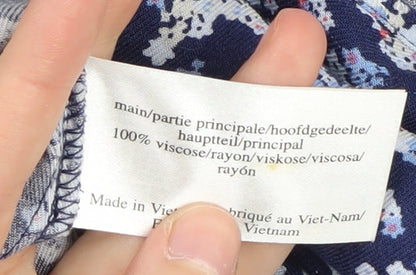 Laura Ashley Women’s Floral Blouse, Size 8, Multicoloured