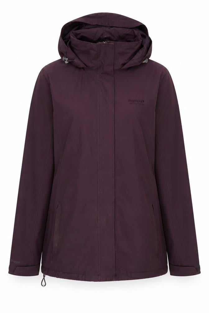 Womens UK Size 10 Regatta Purple Rain Coat