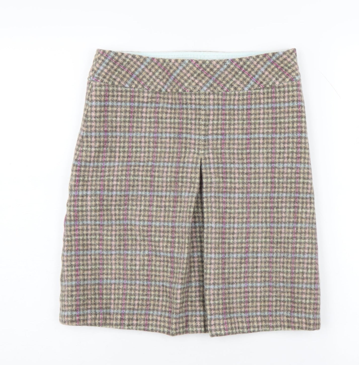 Joules Women's Multicoloured Check Pencil Skirt 8