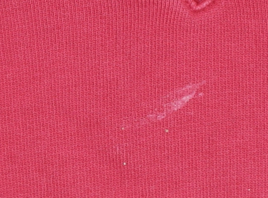 Adidas Women's Red Sweatshirt Size 12, V-Neck Casual