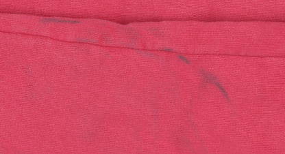 Adidas Women's Red Sweatshirt Size 12, V-Neck Casual