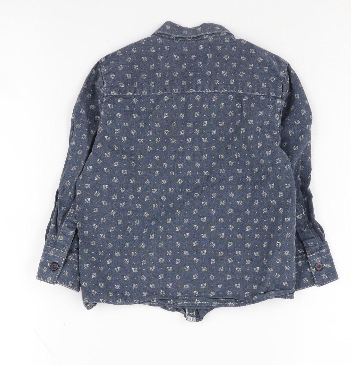 Baker by Ted Baker Boys Blue Button-Up Shirt 3-4 Years