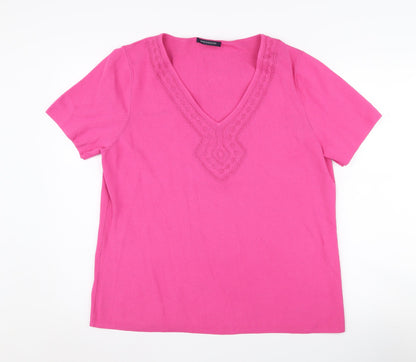 Womens UK Size L+ Windsmoor Pink  T-Shirt