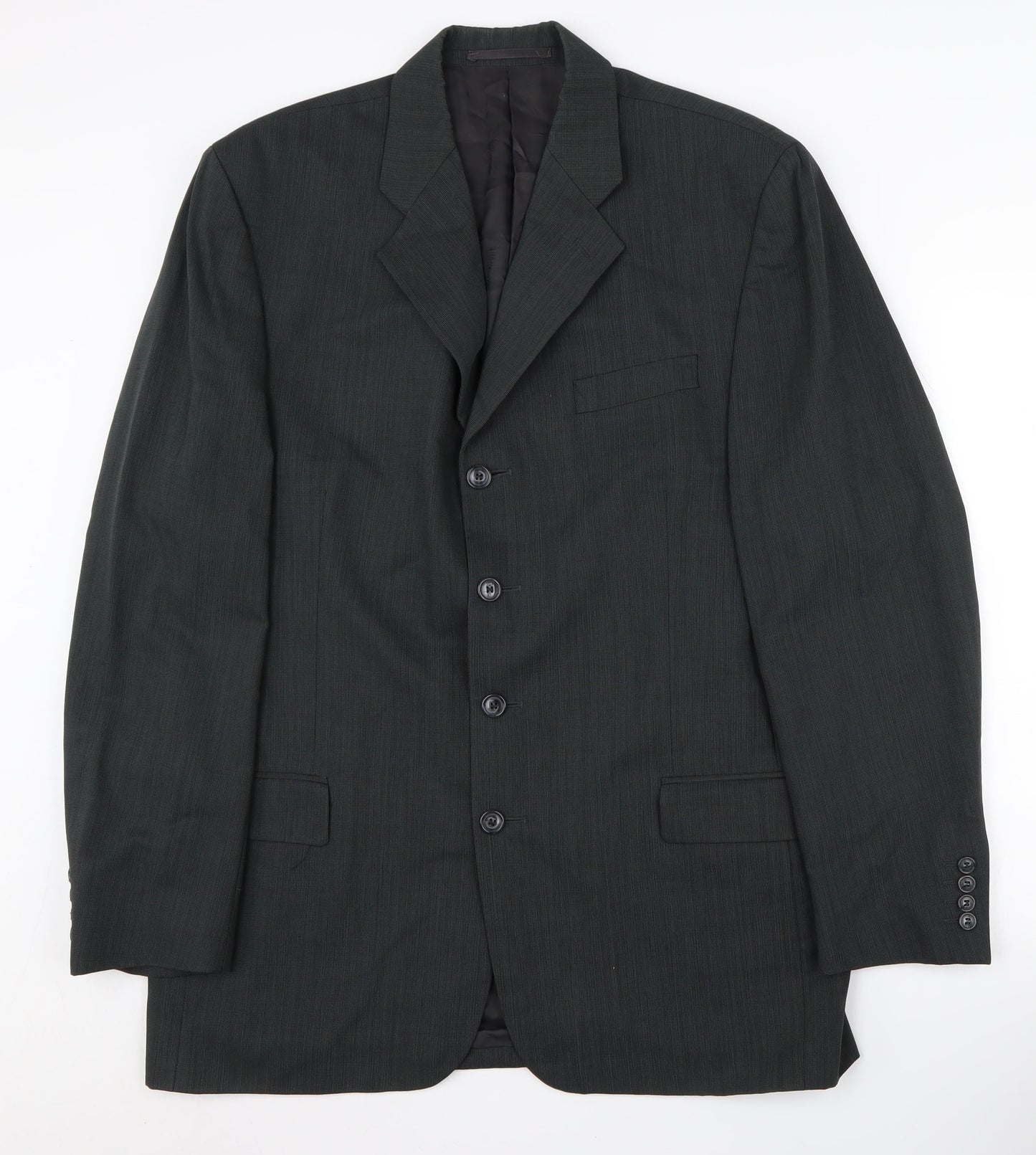 Mens UK Size 42 Daniel Hechter Regular Black Suit Jacket