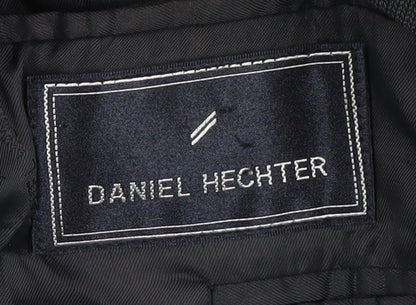 Mens UK Size 42 Daniel Hechter Regular Black Suit Jacket