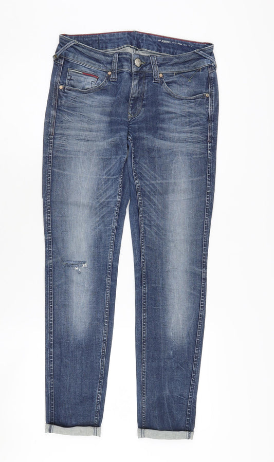 Hilfiger Denim Women's Blue Straight Jeans Size 28