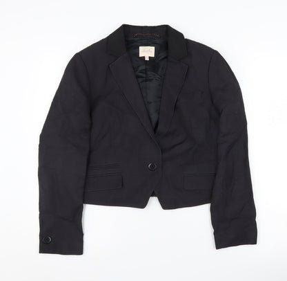 Whistles Women's Black Blazer, UK 12, Single-Breasted