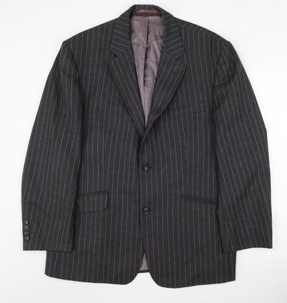 Mens UK Size 44 Jaeger Regular Grey Suit Jacket