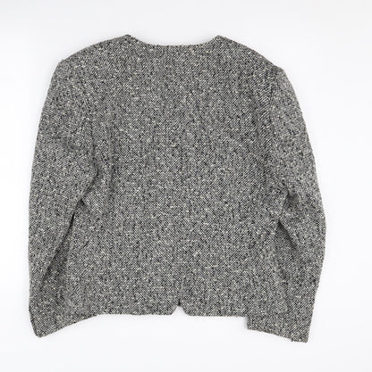 Viyella Women's Grey Wool Blazer Size 12