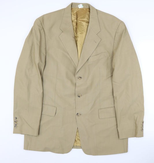 Austin Reed Men's Beige Blazer, Size UK 44, Formal Jacket