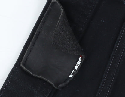 Mens UK Size 30 Tommy Hilfiger Slim Fit Slim Black Jeans