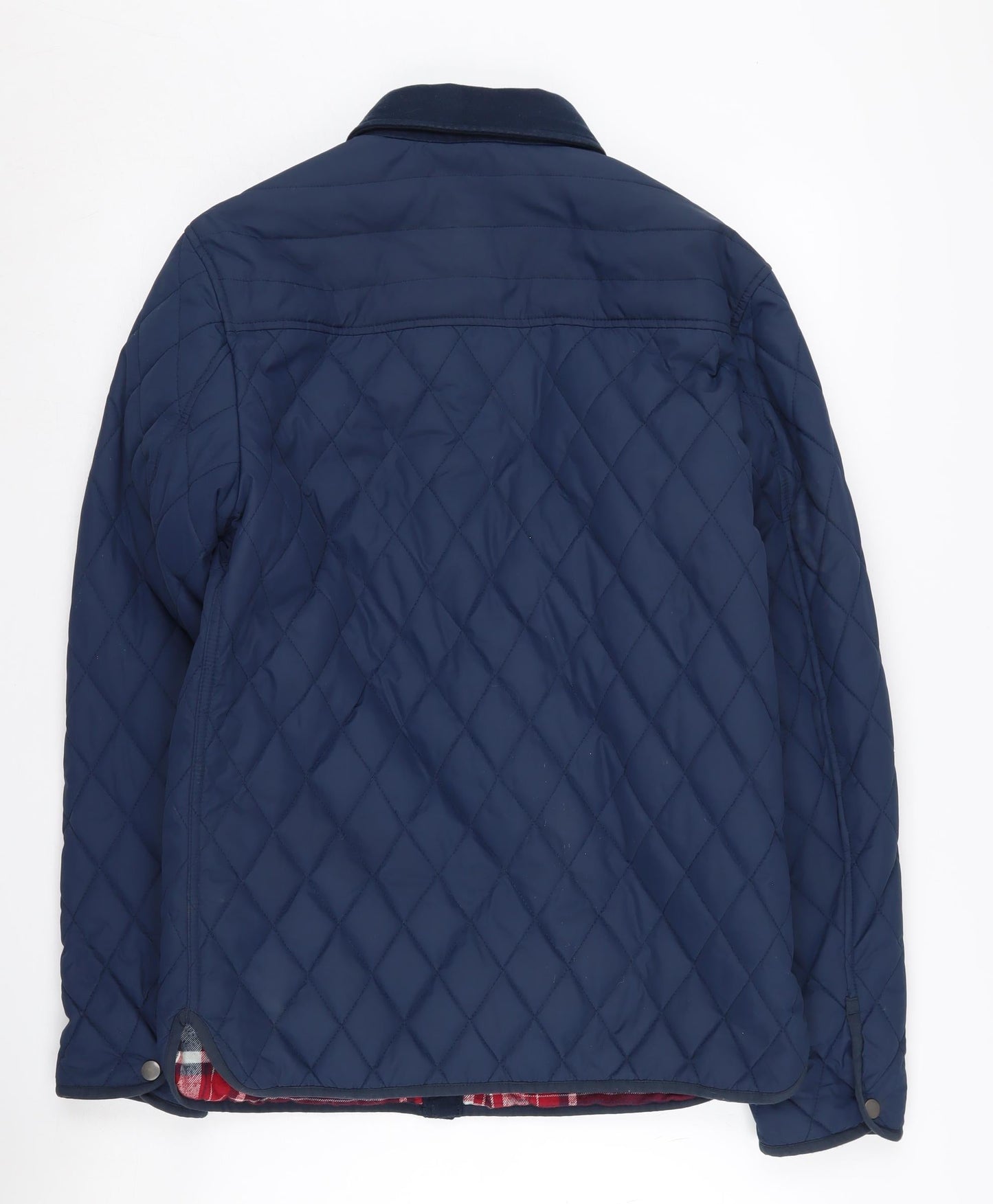 Mens UK Size S Original Penguin Blue Quilted Coat