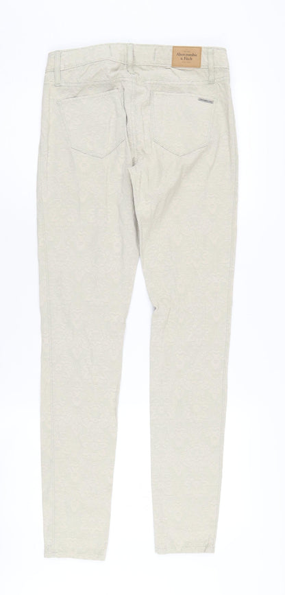 Abercrombie & Fitch Women's Beige Jeans, Size 2XS