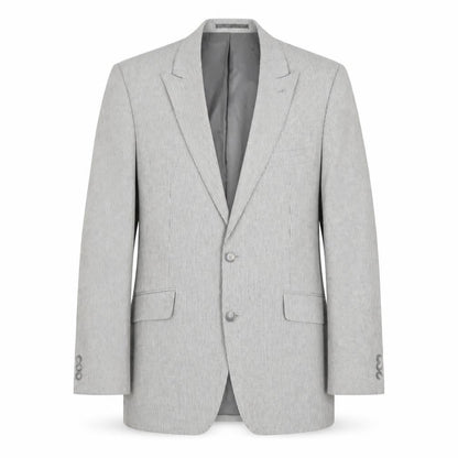 Mens UK Size 40 Jeff Banks Regular Grey Suit Jacket