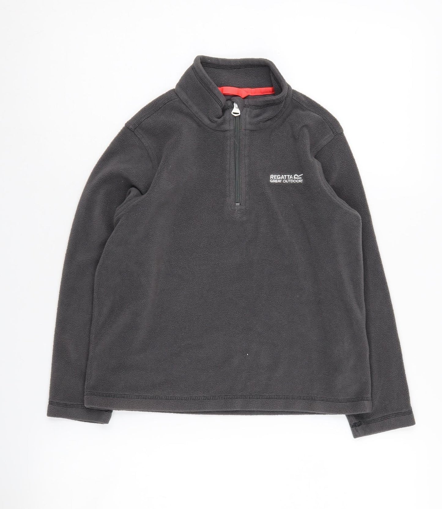 Regatta Boys Grey 1/2 Zip Fleece Sweatshirt 9-10 Years
