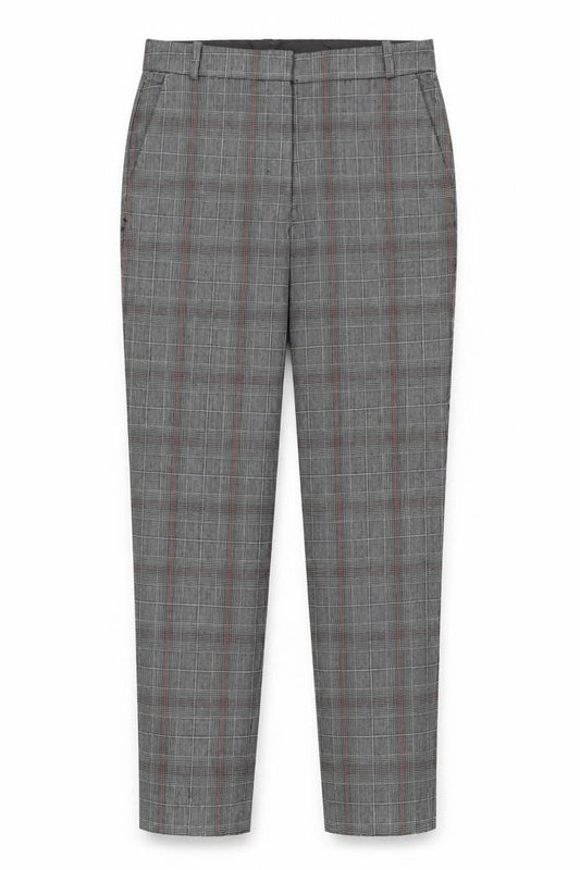 Womens UK Size 6 Massimo Dutti Regular Fit Business Casual Grey Trousers