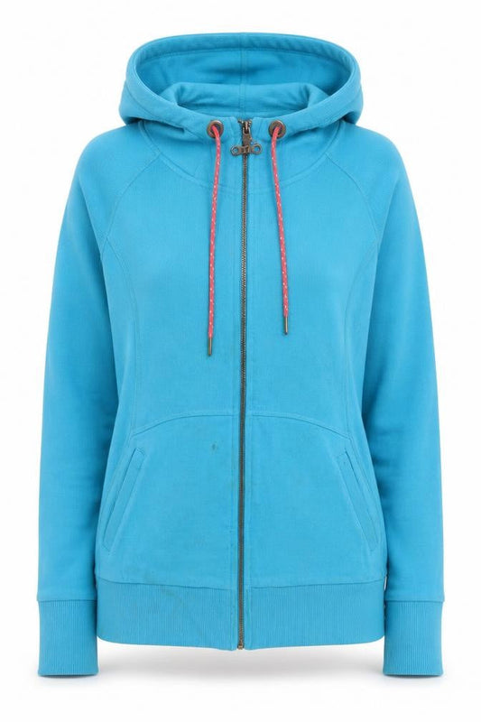 Womens UK Size 12 Berghaus Blue Full Zip Hoodie