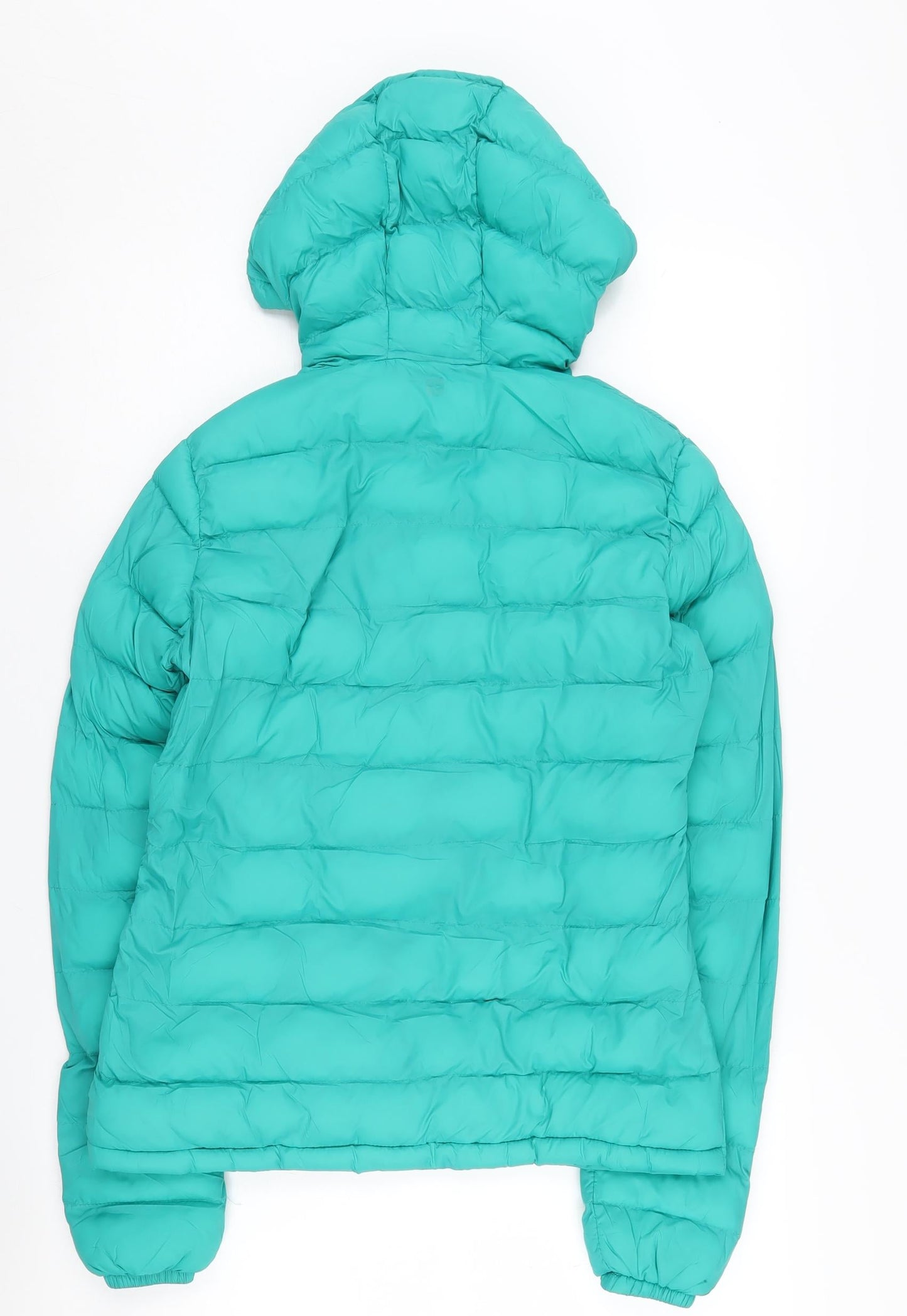Womens UK Size 6 Mountain Warehouse Green Puffer Jacket