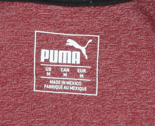 Puma Men's Red T-Shirt M | Gym & Training Activewear