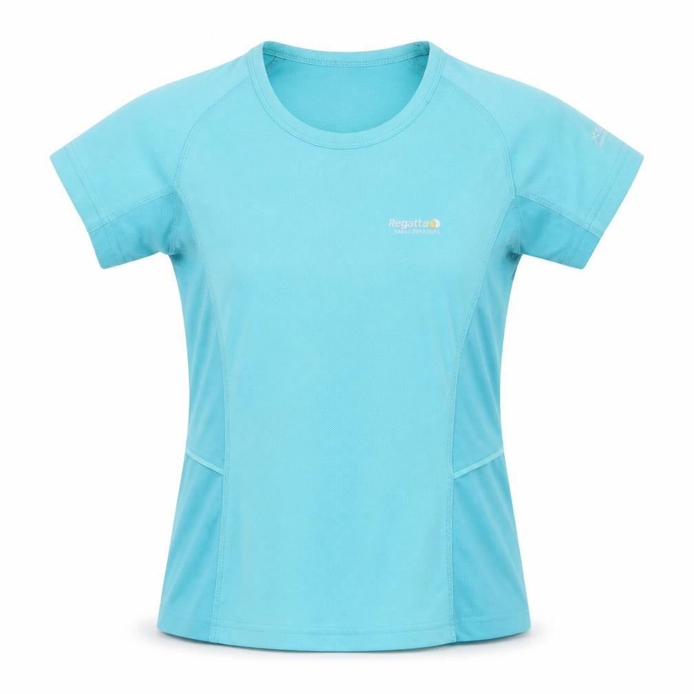 Womens UK Size M Regatta Blue Running & JoggingGym & Training T-Shirt