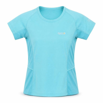 Womens UK Size M Regatta Blue Running & JoggingGym & Training T-Shirt
