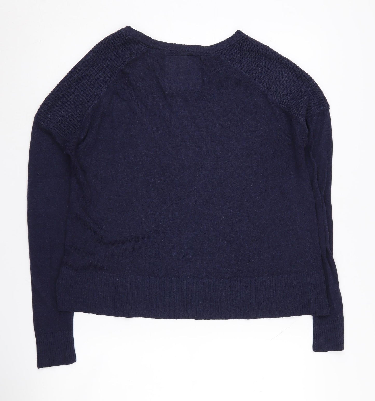 Womens UK Size 12 Superdry Blue Pullover Jumper