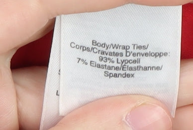 DKNY Women's Red Sleeveless Dress L