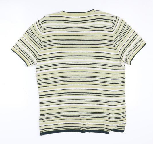 Eastex Women's Striped Multicoloured Pullover Jumper Size 16