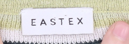 Eastex Women's Striped Multicoloured Pullover Jumper Size 16