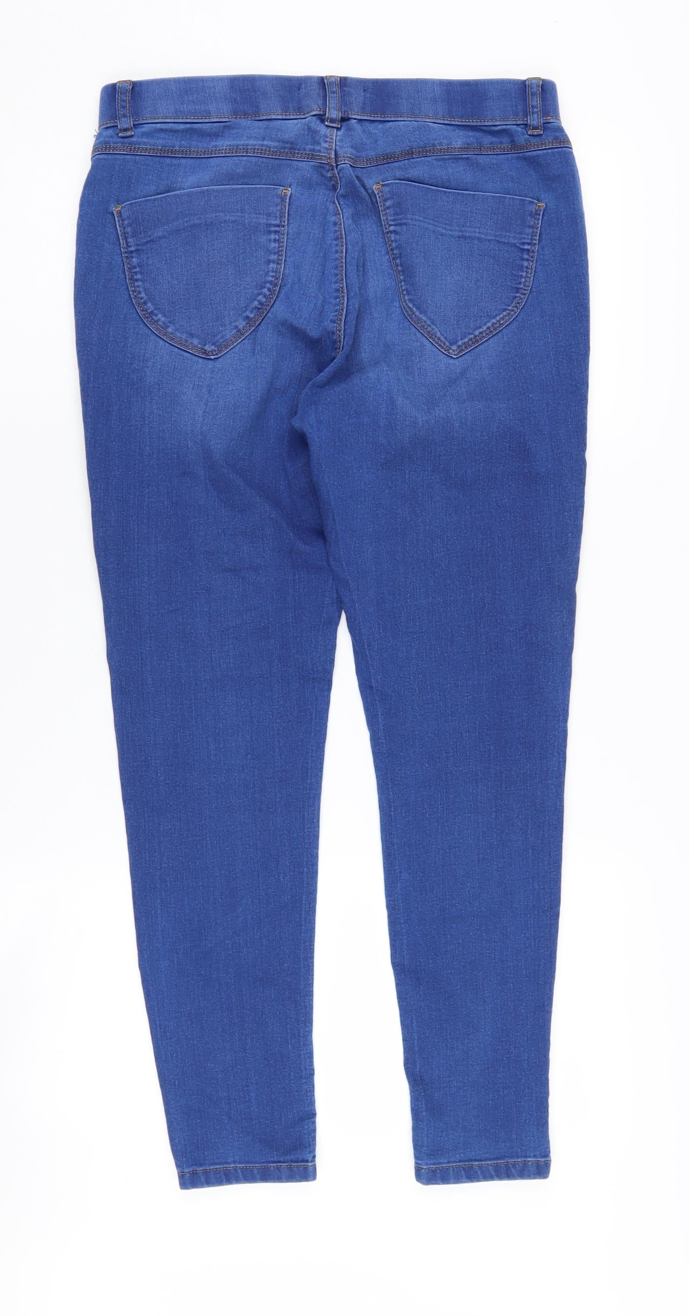 Dorothy Perkins Blue Skinny Jeans - Women's Size 10