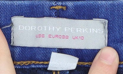Dorothy Perkins Blue Skinny Jeans - Women's Size 10