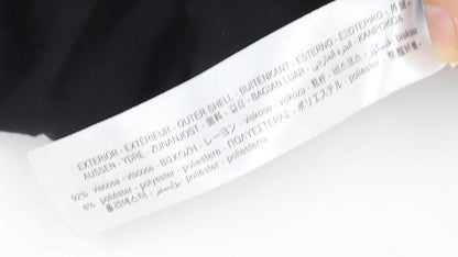 Zara Women's Black Long Blazer, Size 12, Notch Lapel