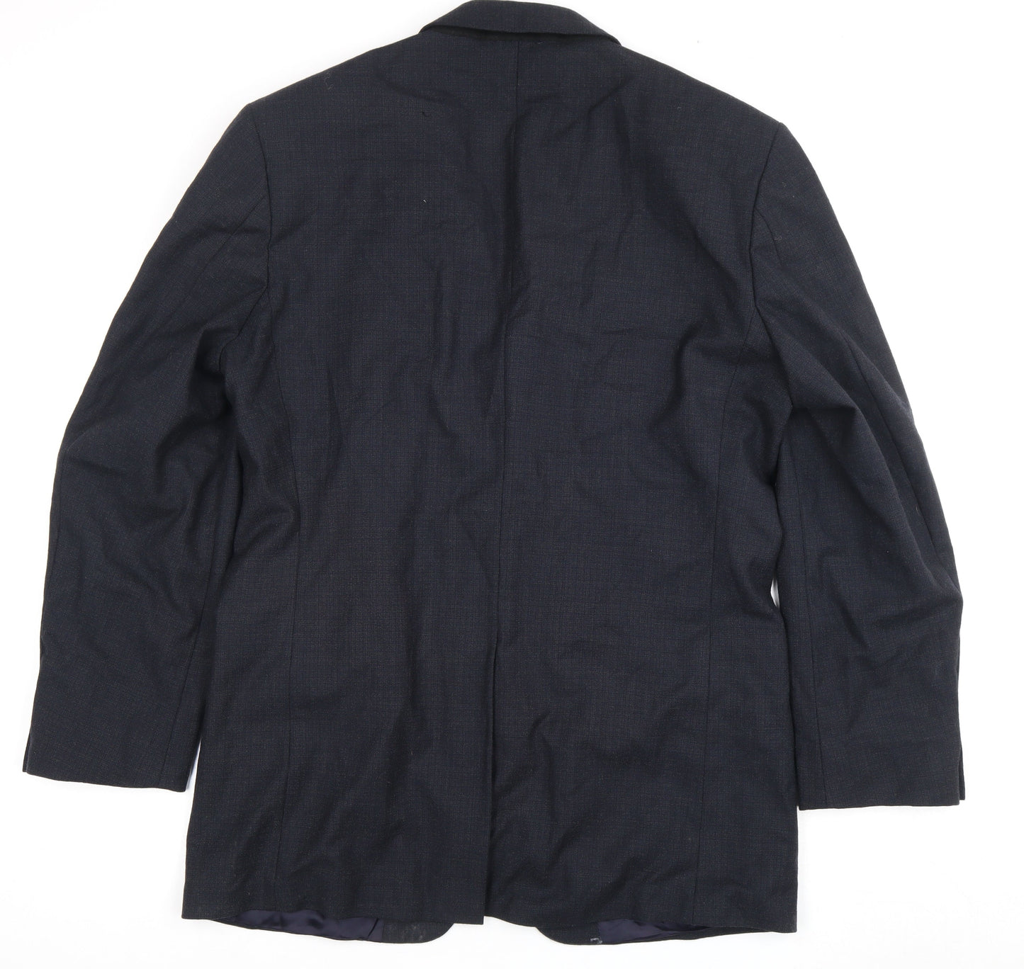 Mens UK Size 40 Marks and Spencer Regular Blue Suit Jacket