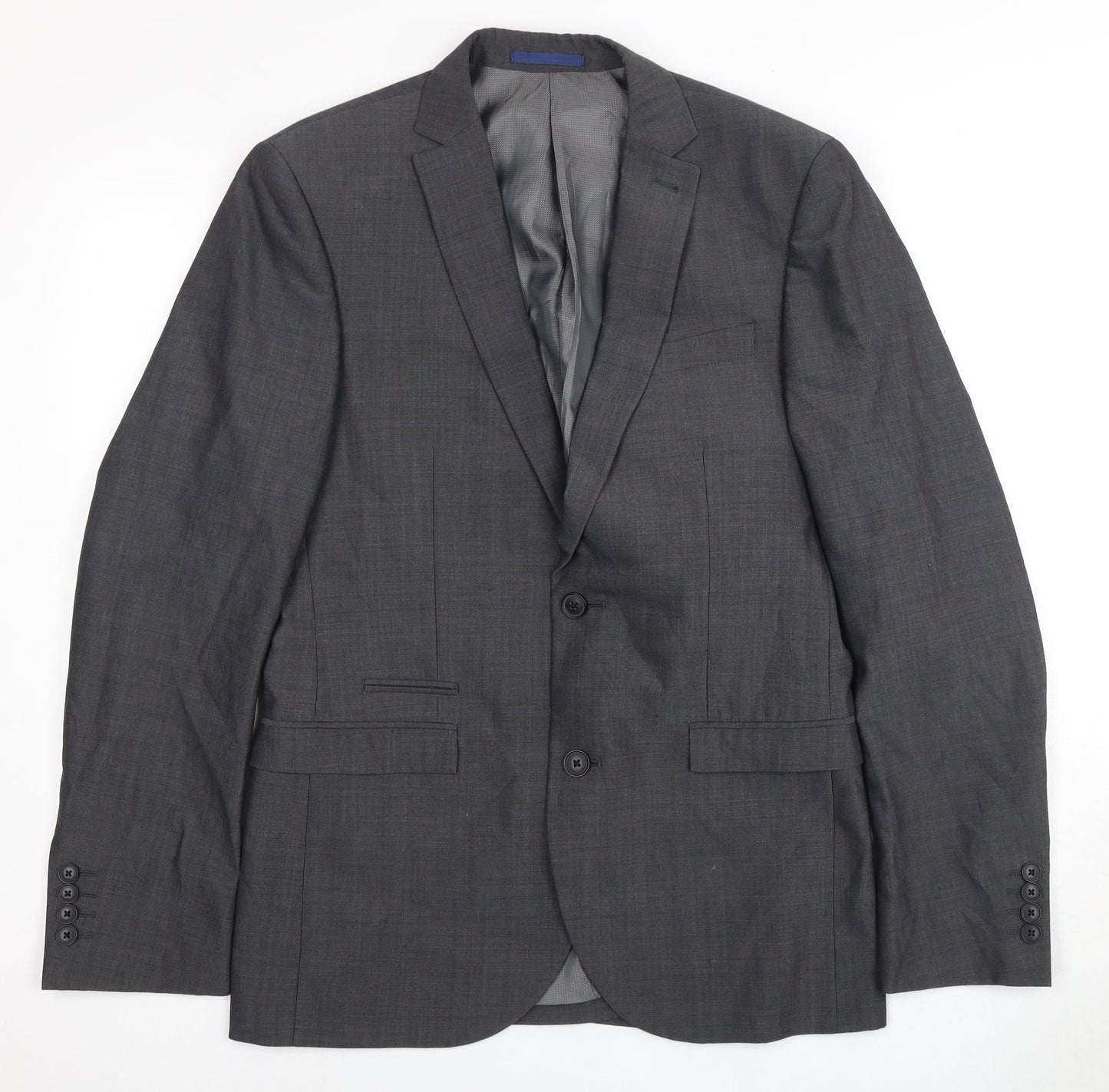 Mens UK Size 38 NEXT Regular Grey Suit Jacket