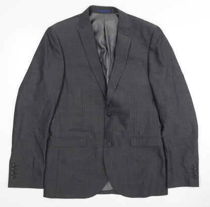 Mens UK Size 38 NEXT Regular Grey Suit Jacket