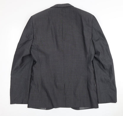 Mens UK Size 38 NEXT Regular Grey Suit Jacket