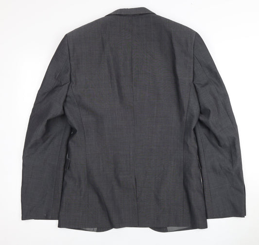 Mens UK Size 38 NEXT Regular Grey Suit Jacket
