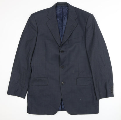 Mens UK Size 38 Magee Regular Blue Suit Jacket