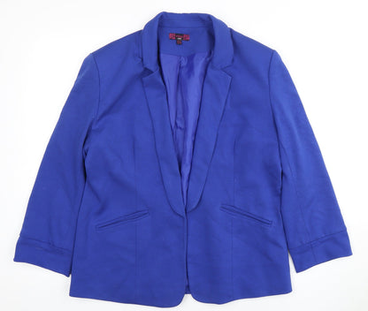 Missi London Women's Blue Blazer Size 14