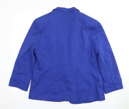 Missi London Women's Blue Blazer Size 14